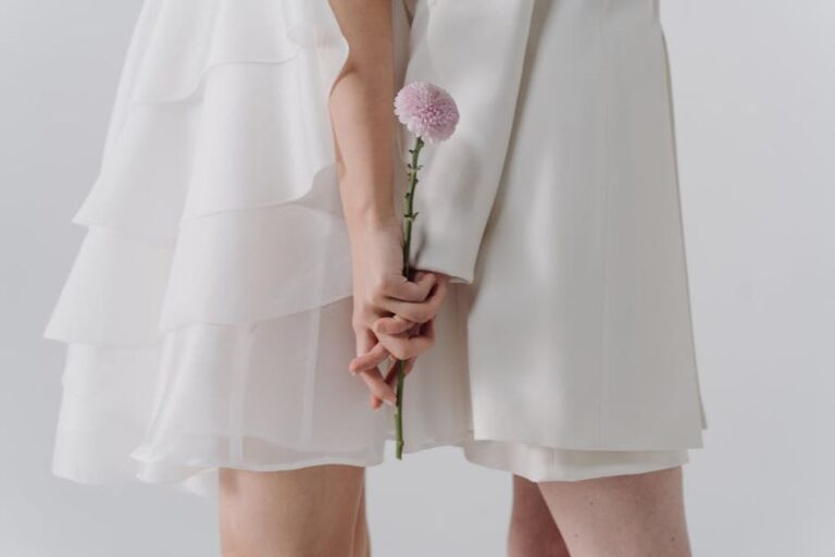 simple wedding dress
