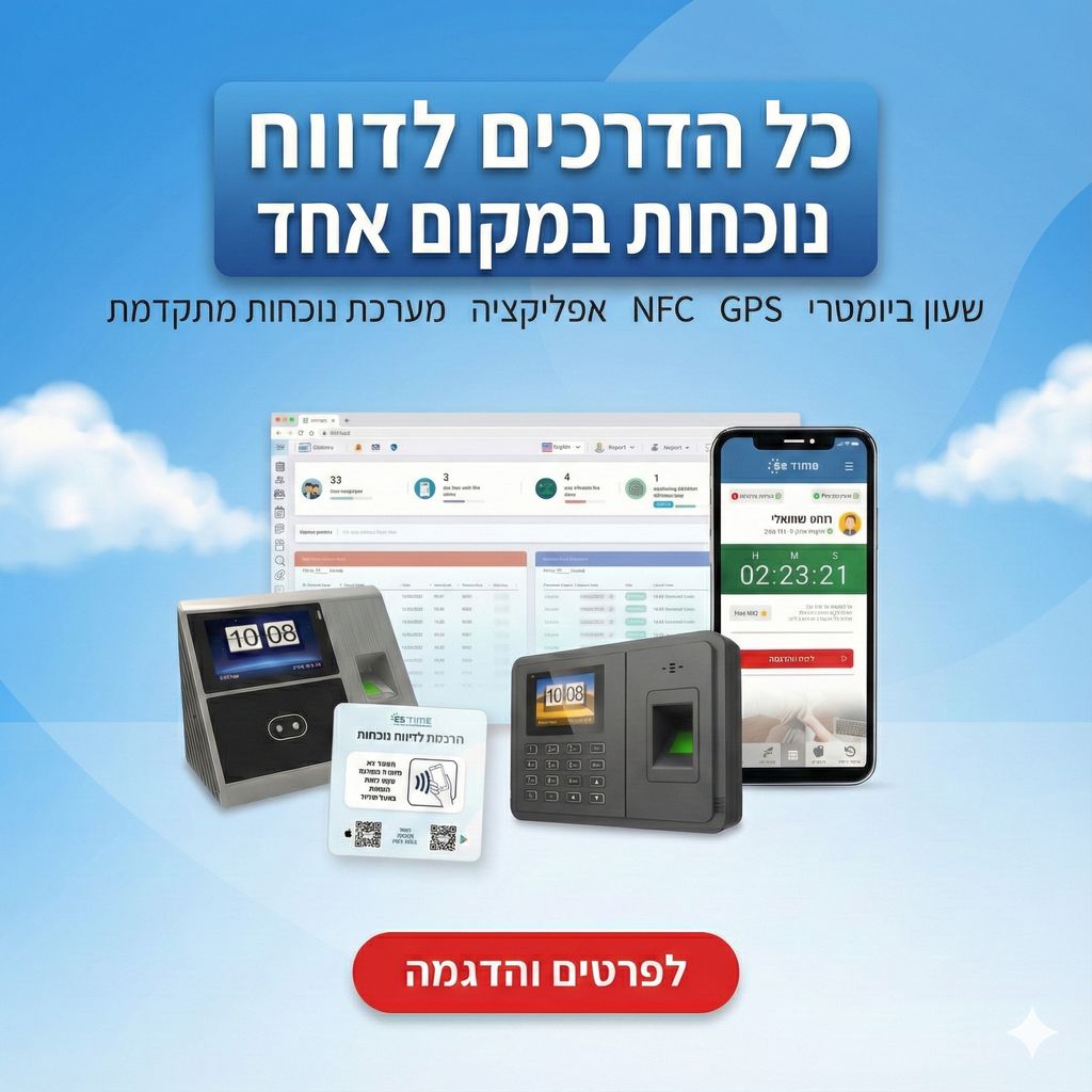 מאגר תמונות החברה שעון נוכחות C30, אפליקציה לדיווח נוכחות מערכת נוכחות בענן